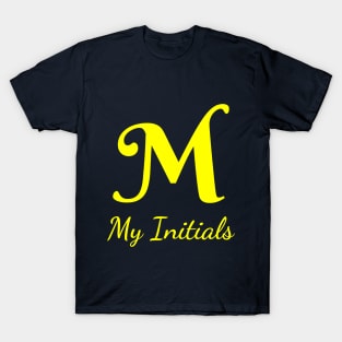 Letter M Letter Art T-Shirt